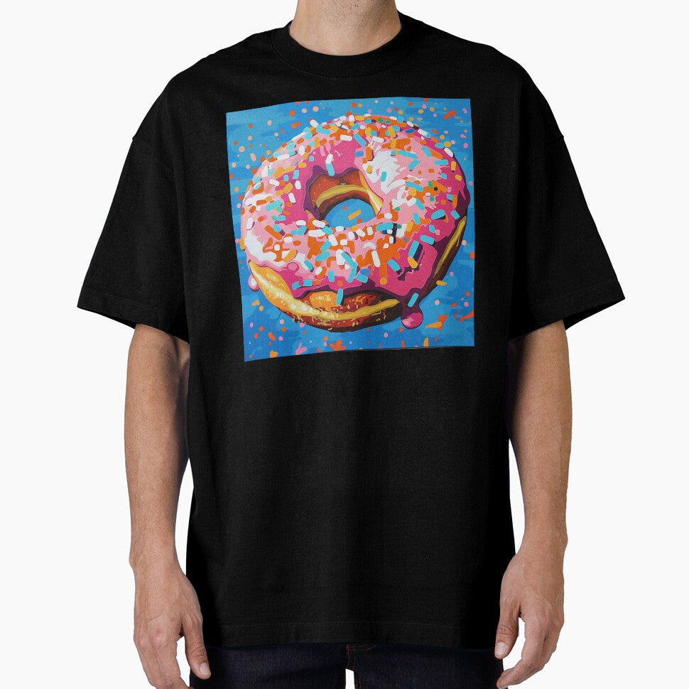 Iced Donut Pop Art 3 by AstroRisq