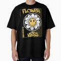 Graffiti Smiley Daisy-Retro Flower Vibes Street Wear and Art Design by artdesignforyou