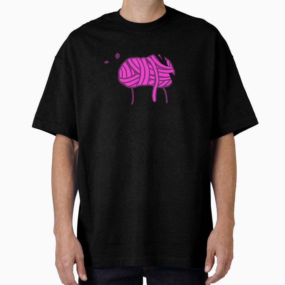 Pink Yarn Sheep by TheDangerGoose