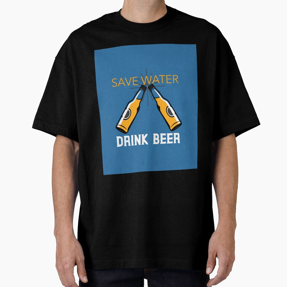 save water, drink beer by AARZU