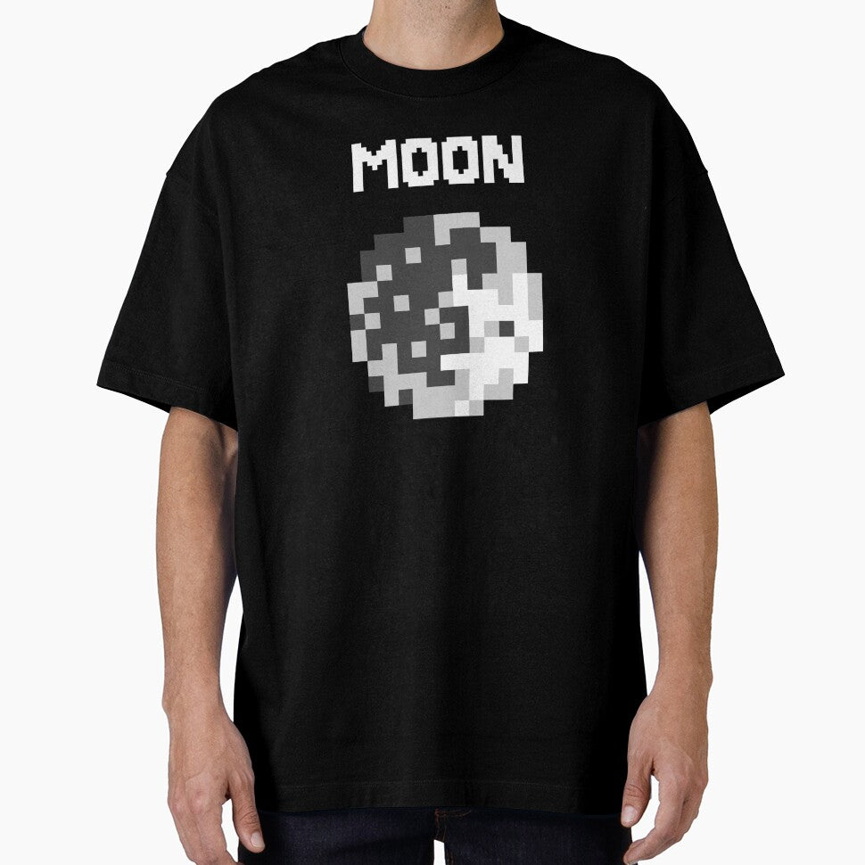 Pixel Art Moon by E-engineering
