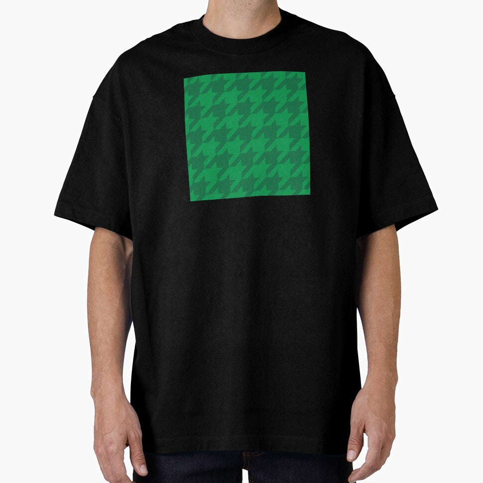 Forest Green Houndstooth by curtjankadesign