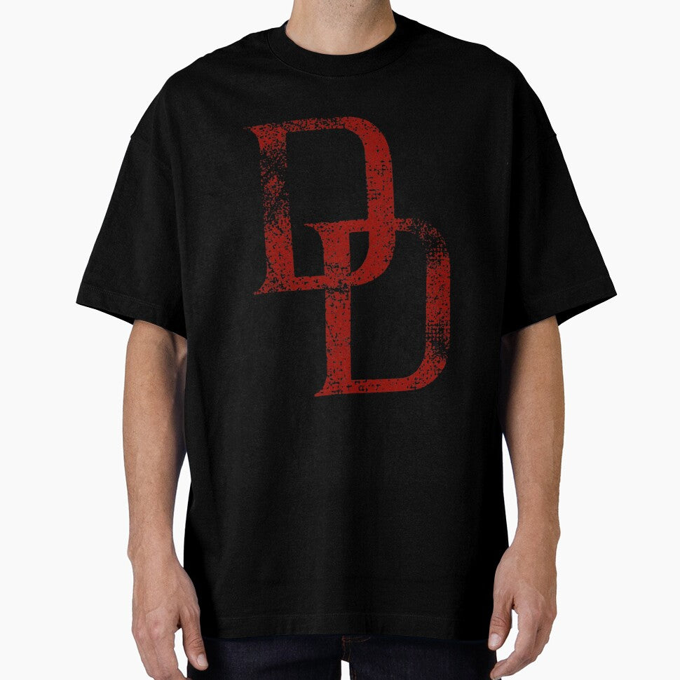 Vintage Daredevil Logo Distressed by archiwyzardArt