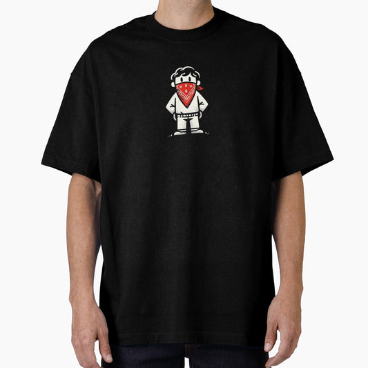 Blood Bandana: Unique T-Shirt Design for Edgy Style Statement by Gatsbird Design
