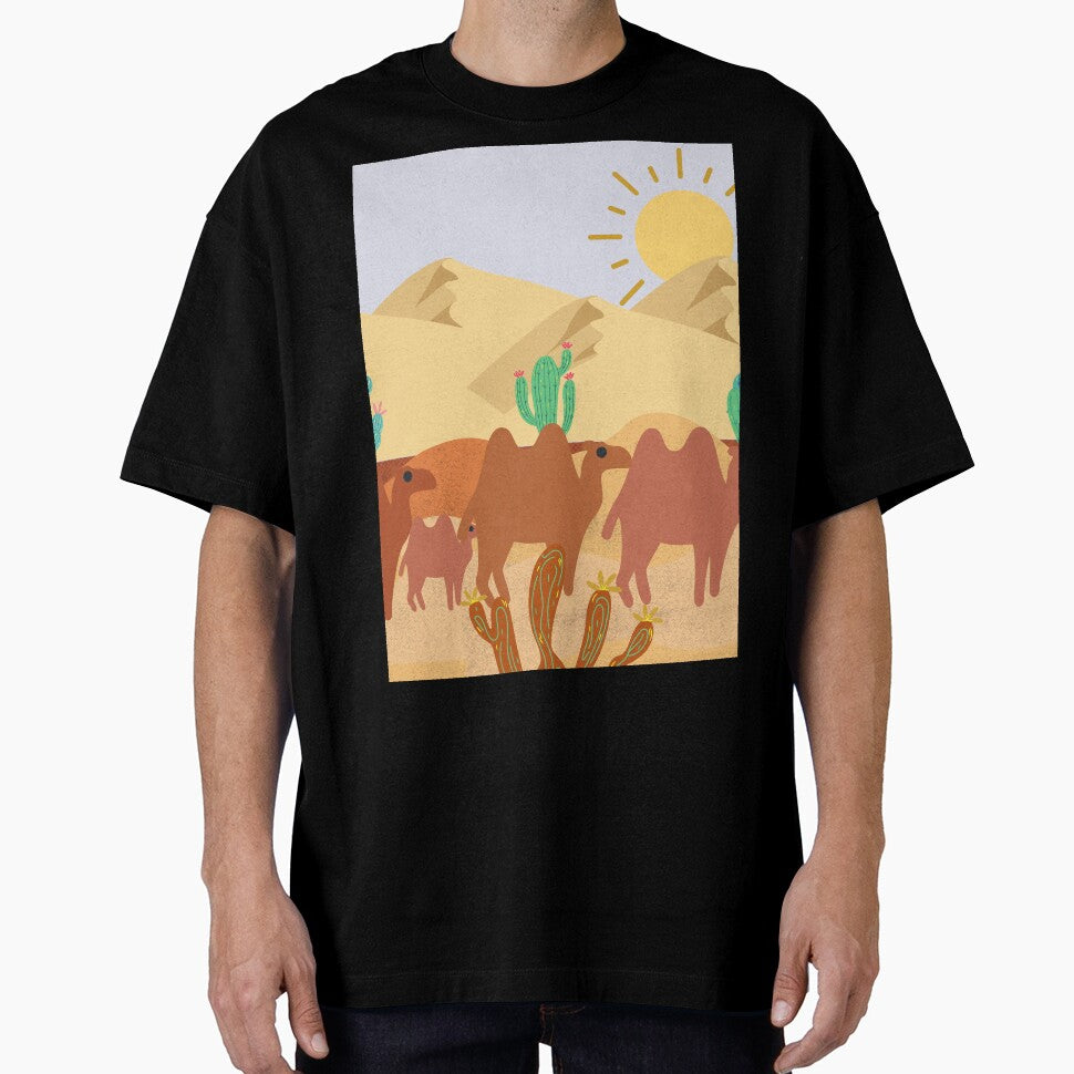camel life in the desert by ShapeMaster