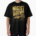 Night Drive Gold Streetwear by OKstreetwear