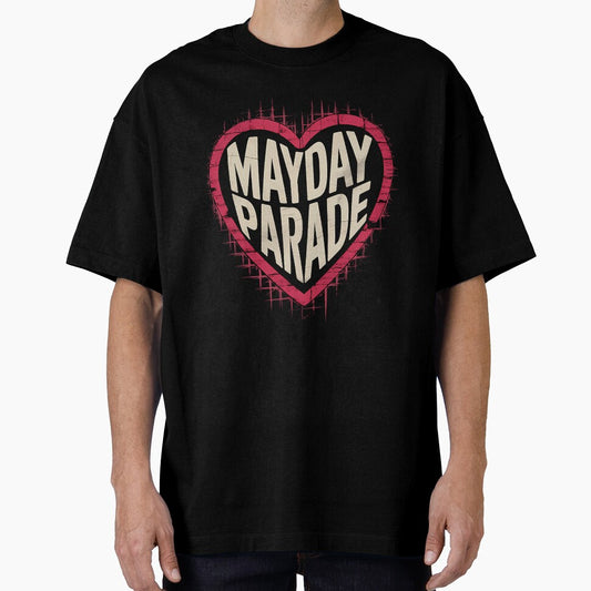 Four Pink Silhouette Woman Grunge Band Mayday Parade by ananimyim