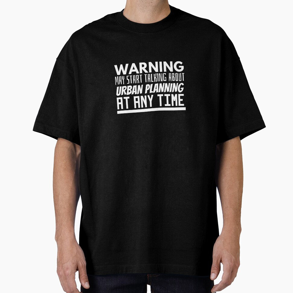 Warning May Talk About Urban Planning Funny Gift by CJacobsDesigns