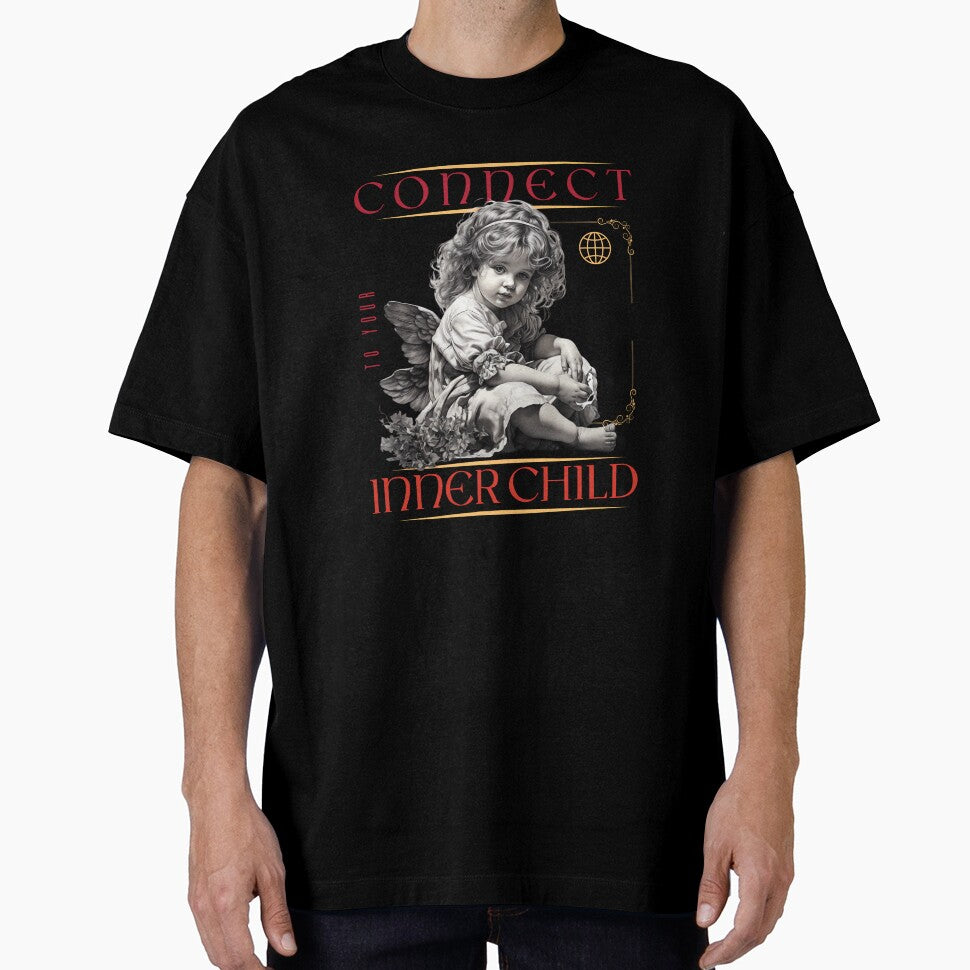 Inspirational Motivational Angelic Cherub Graphic by MTJ-Mushrooms