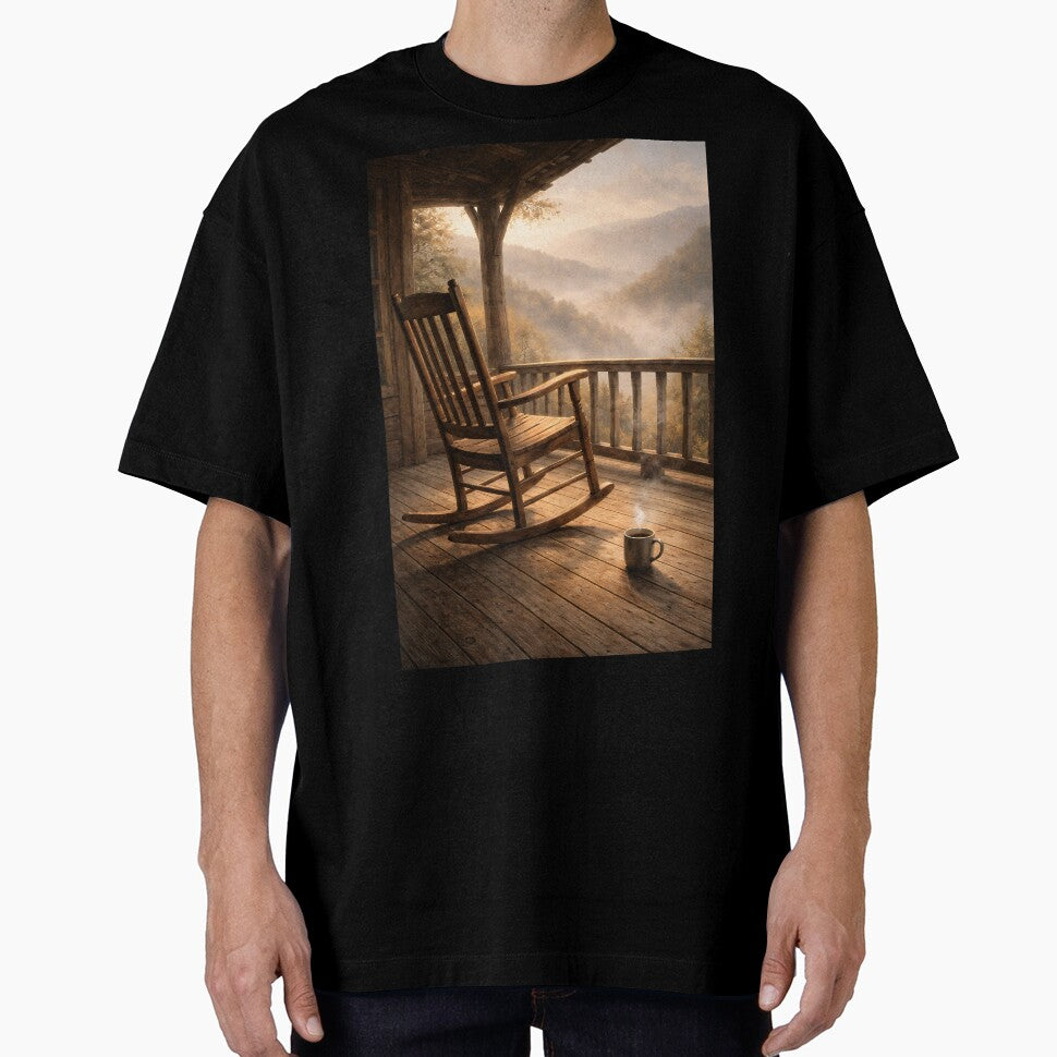 Solitary Porch Rocker - Simple Living by bapupa