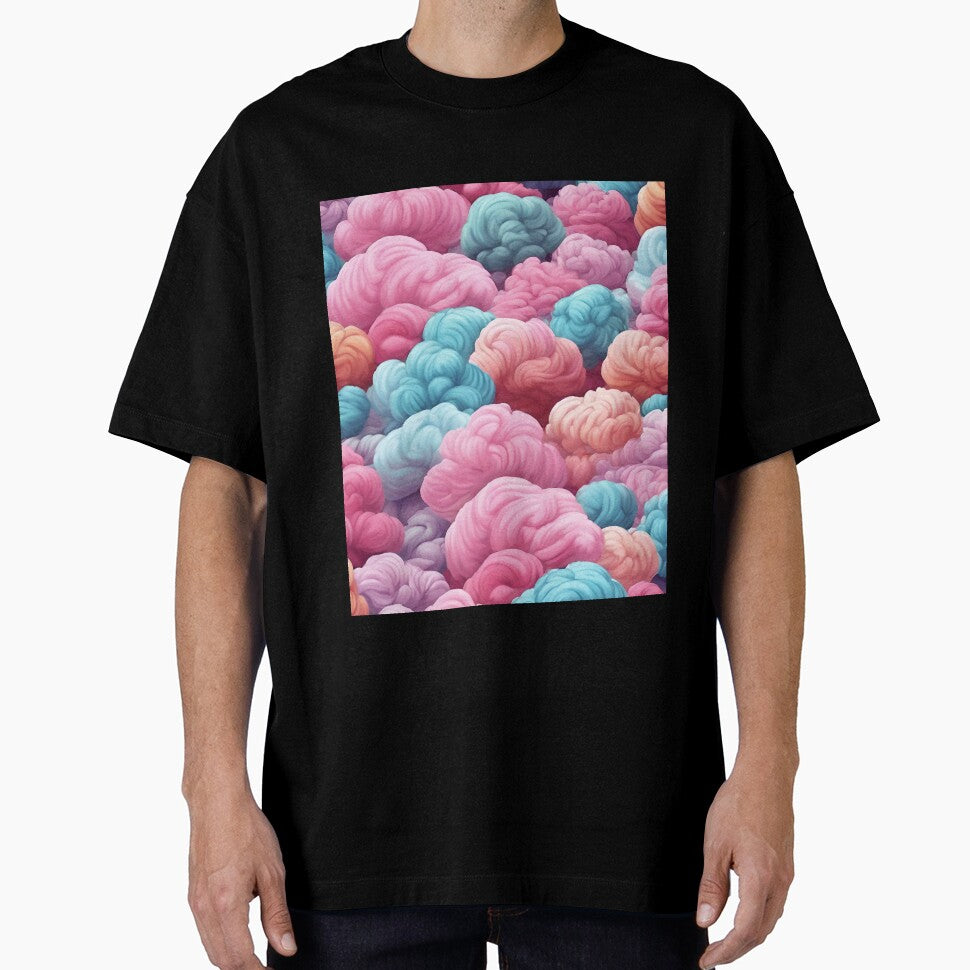 Colorful Magical Cotton Pattern by DigiDreamyArt