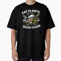Eat Plants Destroy Fascism Vegan Punk by Cat-butt-shirts