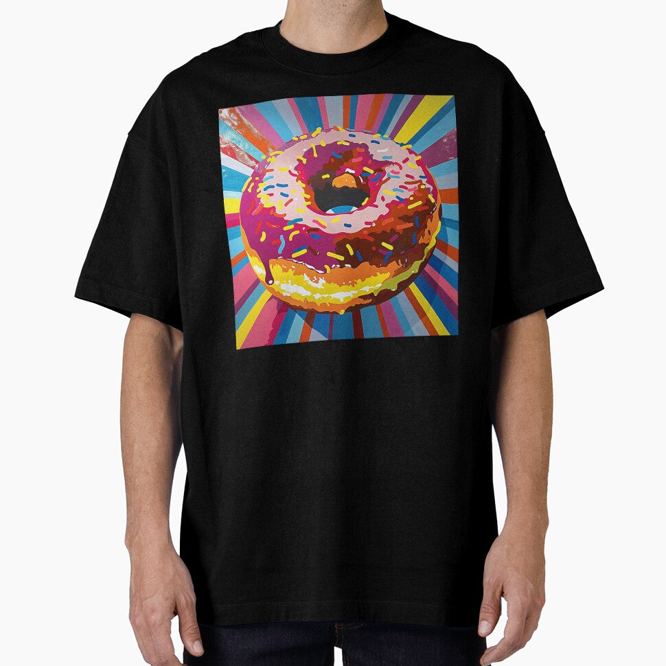 Iced Donut Pop Art 14 by AstroRisq