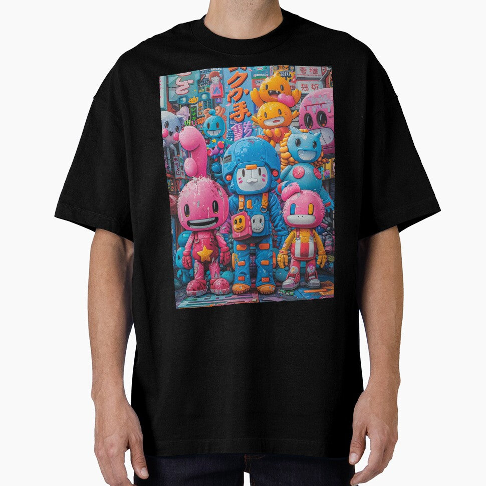 A Family of Monsters by Retro Type