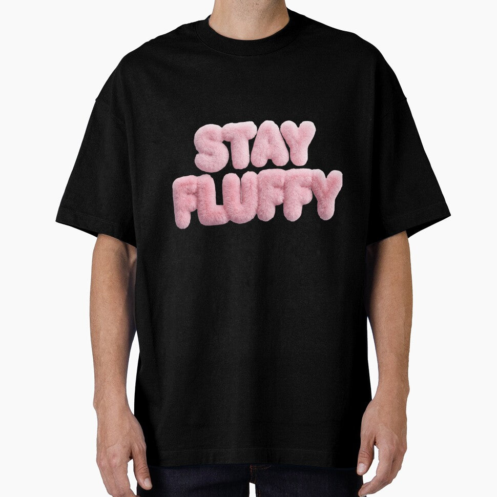 Stay fluffy, motivation caption, title, text, nice, fur by wizard-work