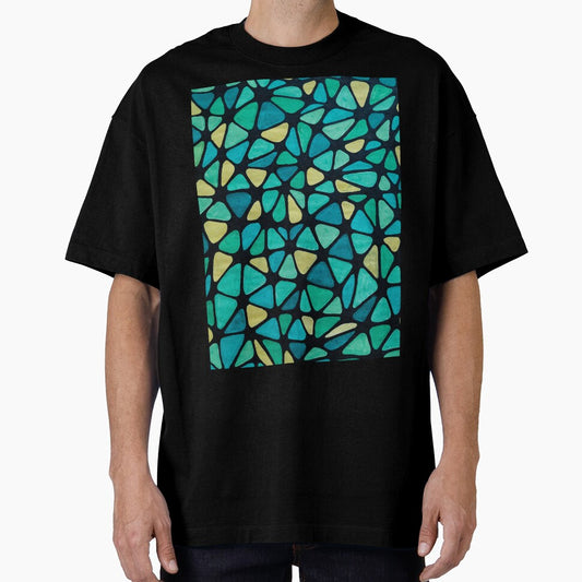 Abstract Hand Drawing in Shades of Green and Yellow by What Your Mind Needs