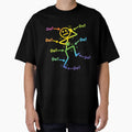 Ow Ow Ow Funny Chronic Pain Awareness Spoonie Humor Stick Figure by kiralynstration
