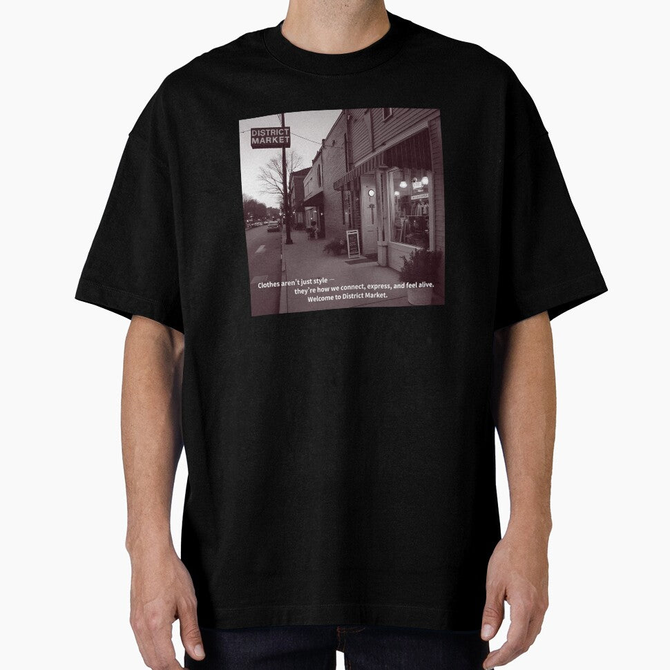 Minimal Graphic T-Shirt Design | Modern Streetwear & Timeless Fashion Style by districtmarket