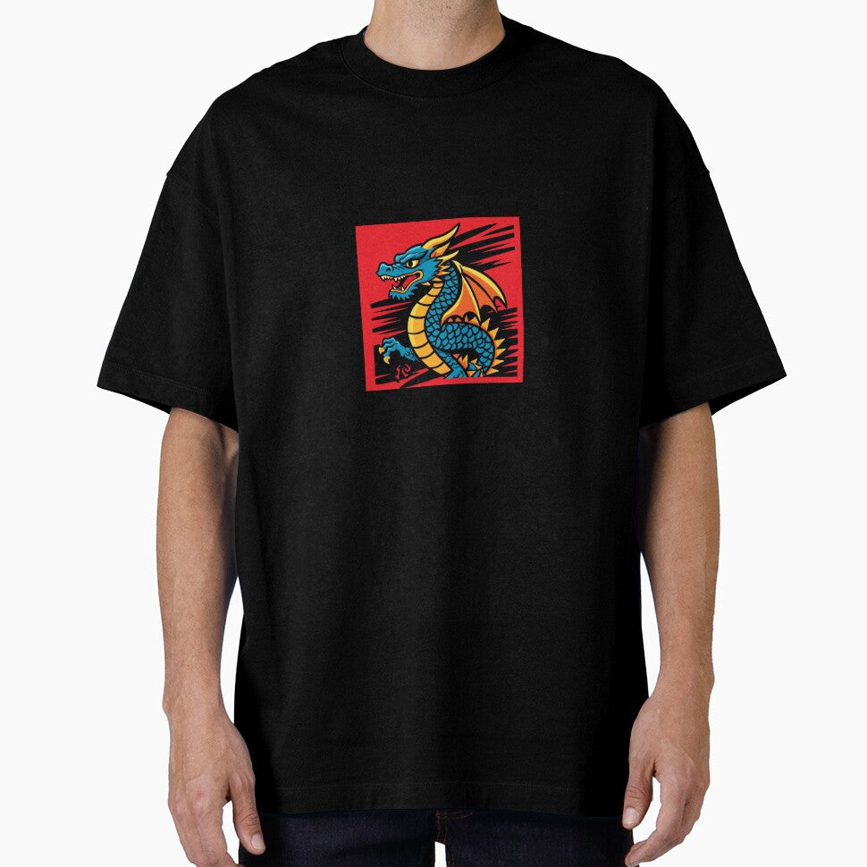 Red Dragon T-shirt by HardLion