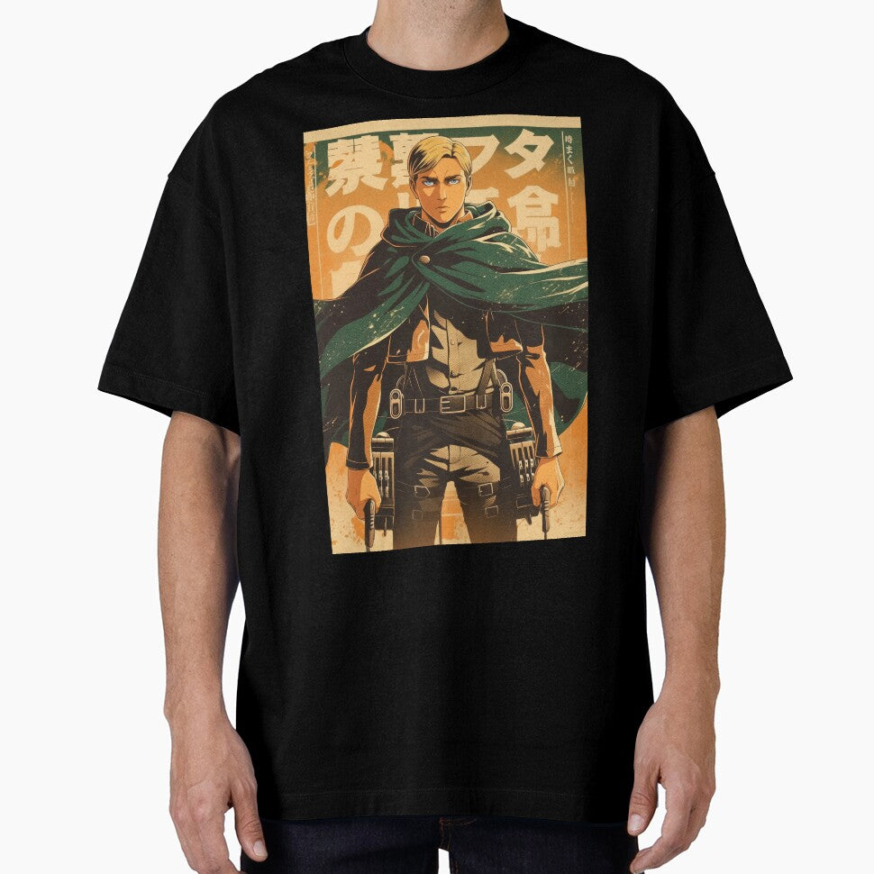 Erwin Scout Leader Orange Hue by AnimeArsenalPrints