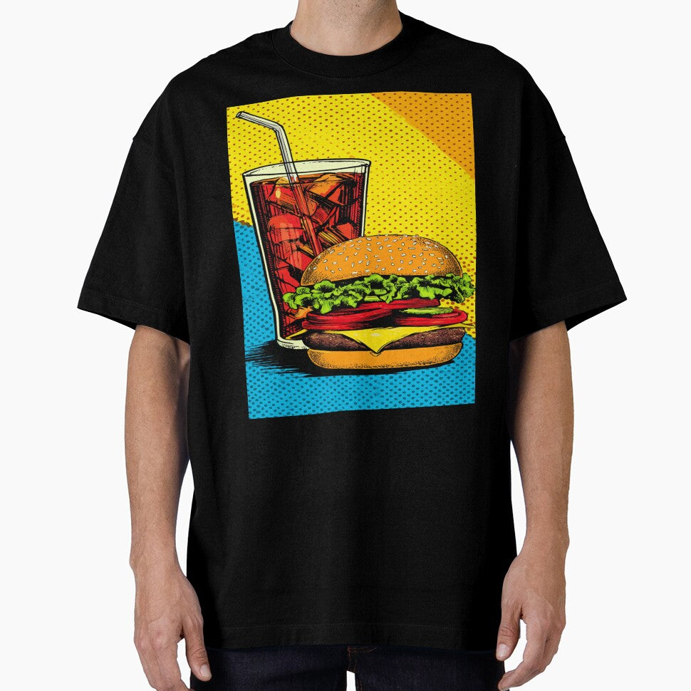 Pop Art Fast Food by NicolasGlowArt