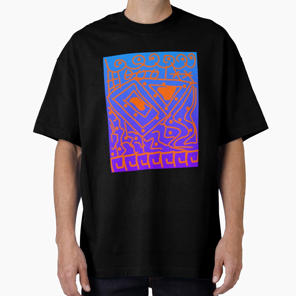 Abstract modern ethnic pattern t-shirts by UnshieldArt