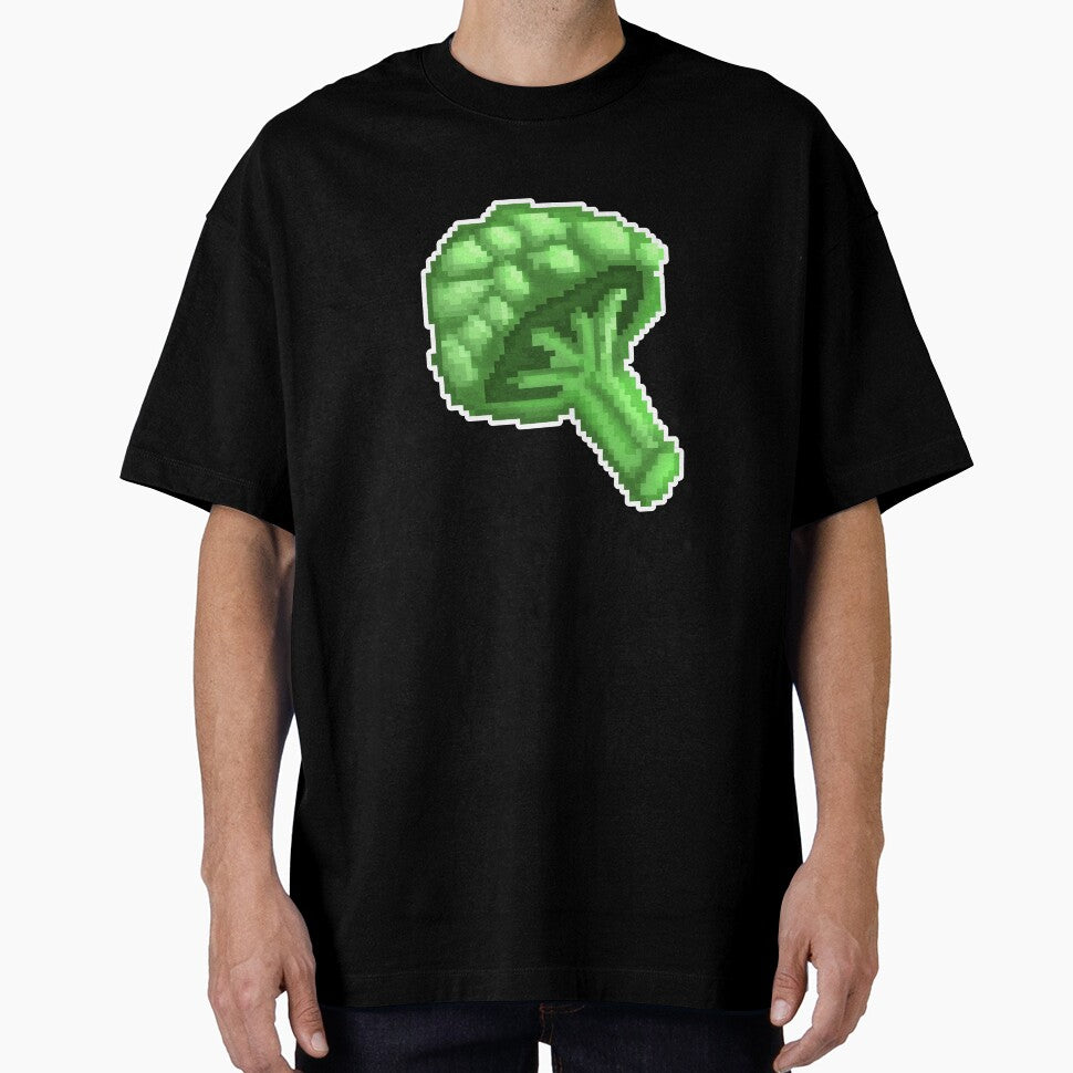 Pixel Art Broccoli by Percy Everett