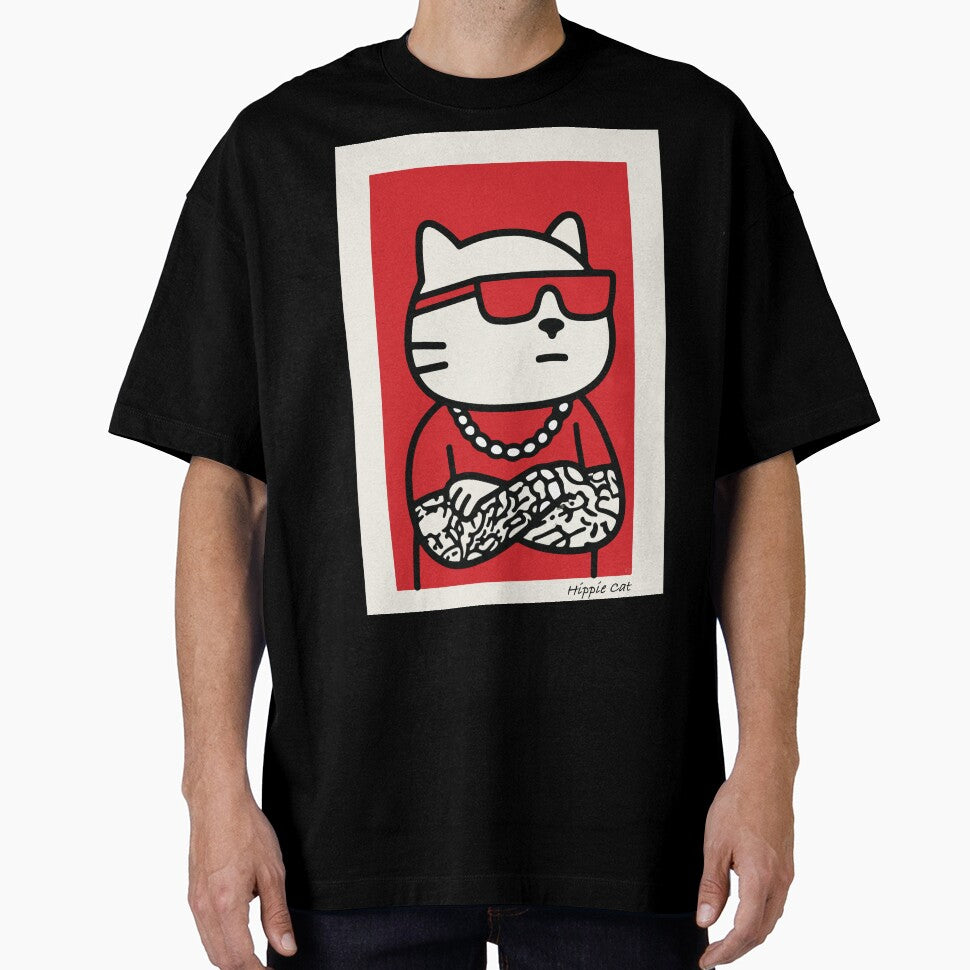 Hippie Cat by bixdesign