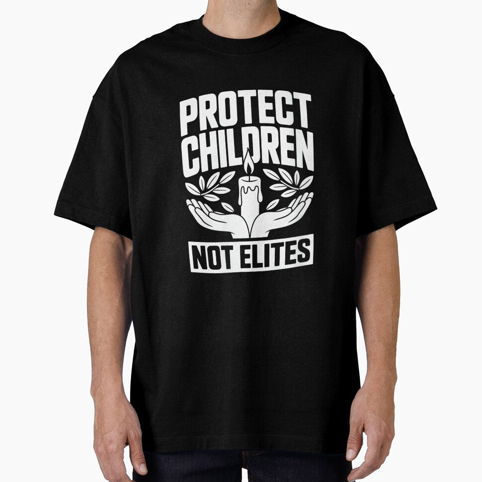 Women's Protect Children Not Elites - Funny Saying Sarcastic Novelty by DorisSPipkin