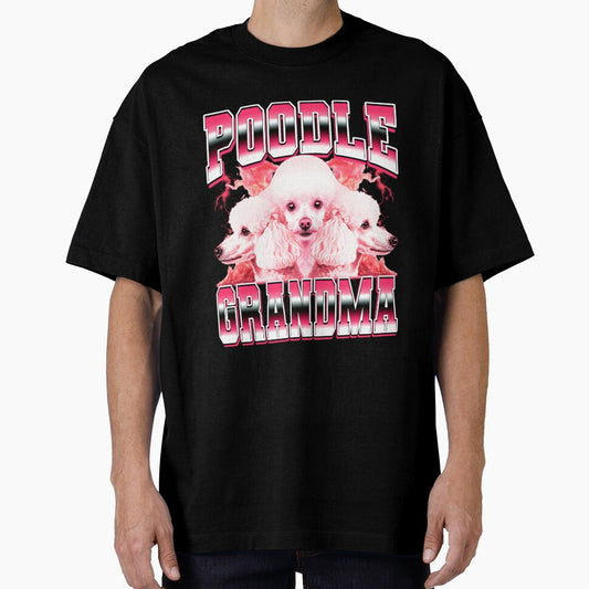 Poodle Grandma Dog Grandma 90s Bootleg Style by PaulTSchafer