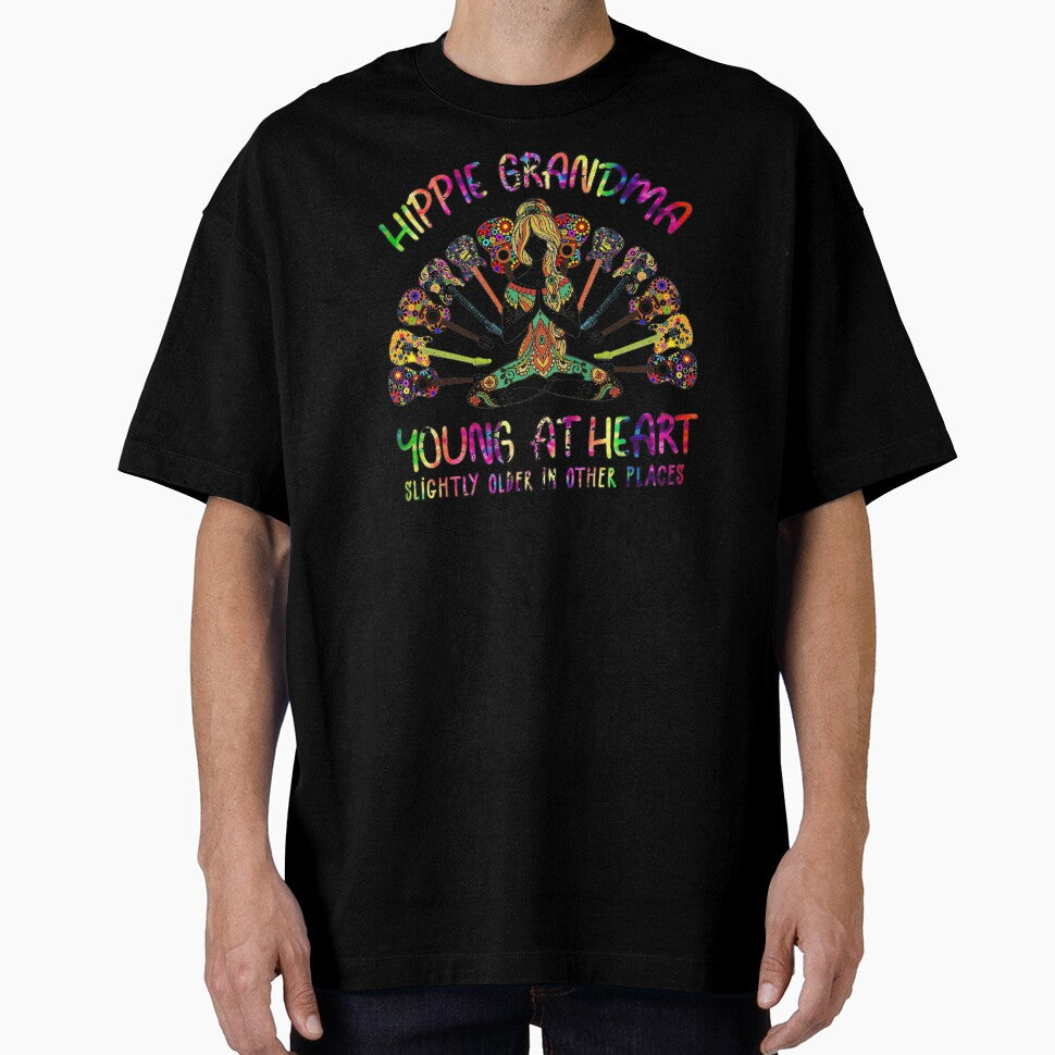Hippie Grandma Yours At Heart Slightly Older In Other Places by Terri-Wong-9720