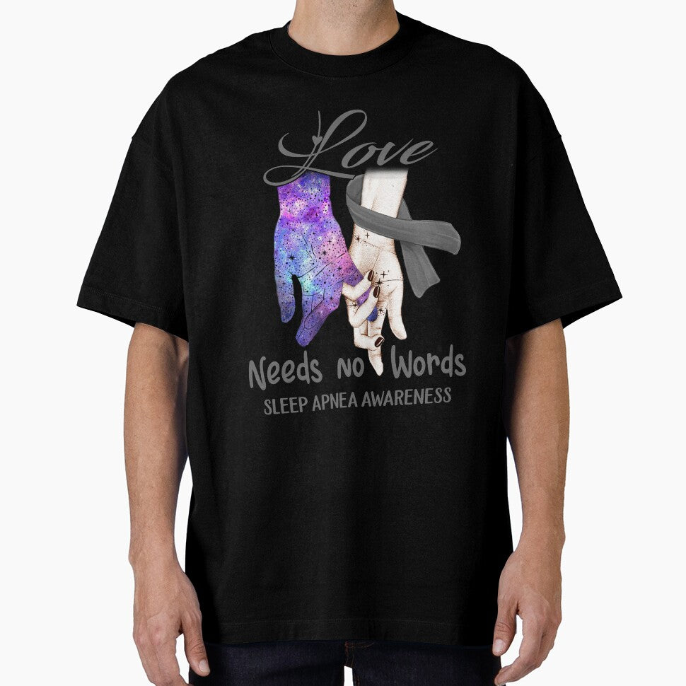 Sleep Apnea Awareness - Love Needs No Words by ArangoaStore
