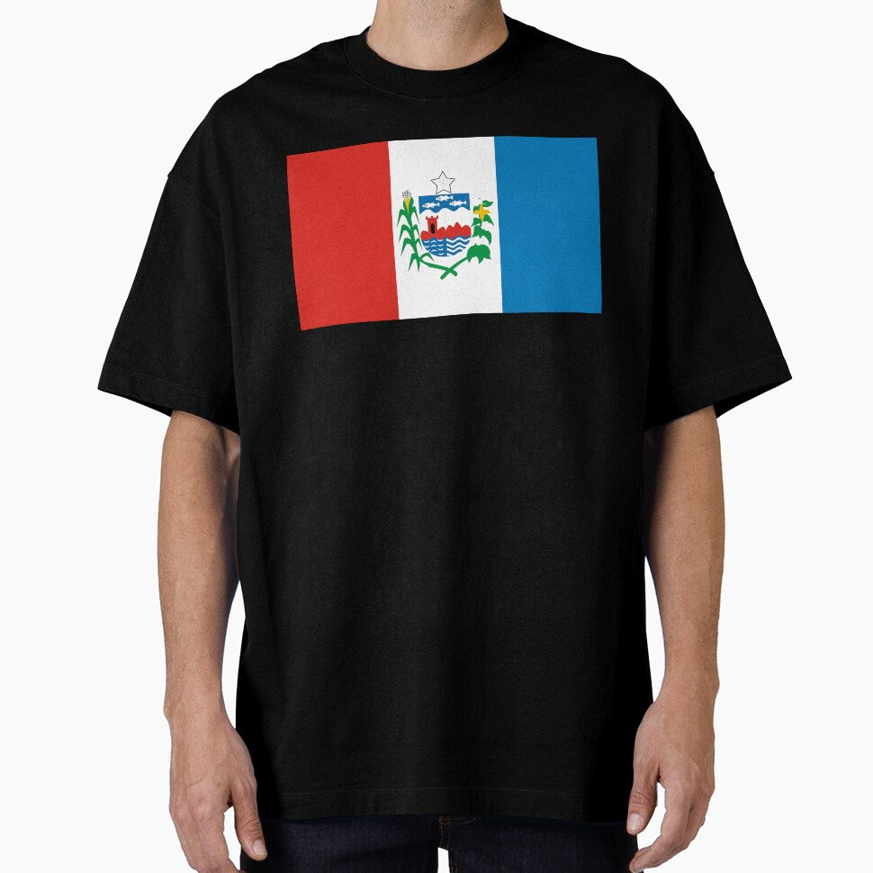 State of Alagoas Flag - Brazil Waters & Turquoise Coast Pride by NTGUILTY