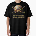 The Beautiful Game Belongs To Everyone Football World Flags T-Shirt by bazstees54