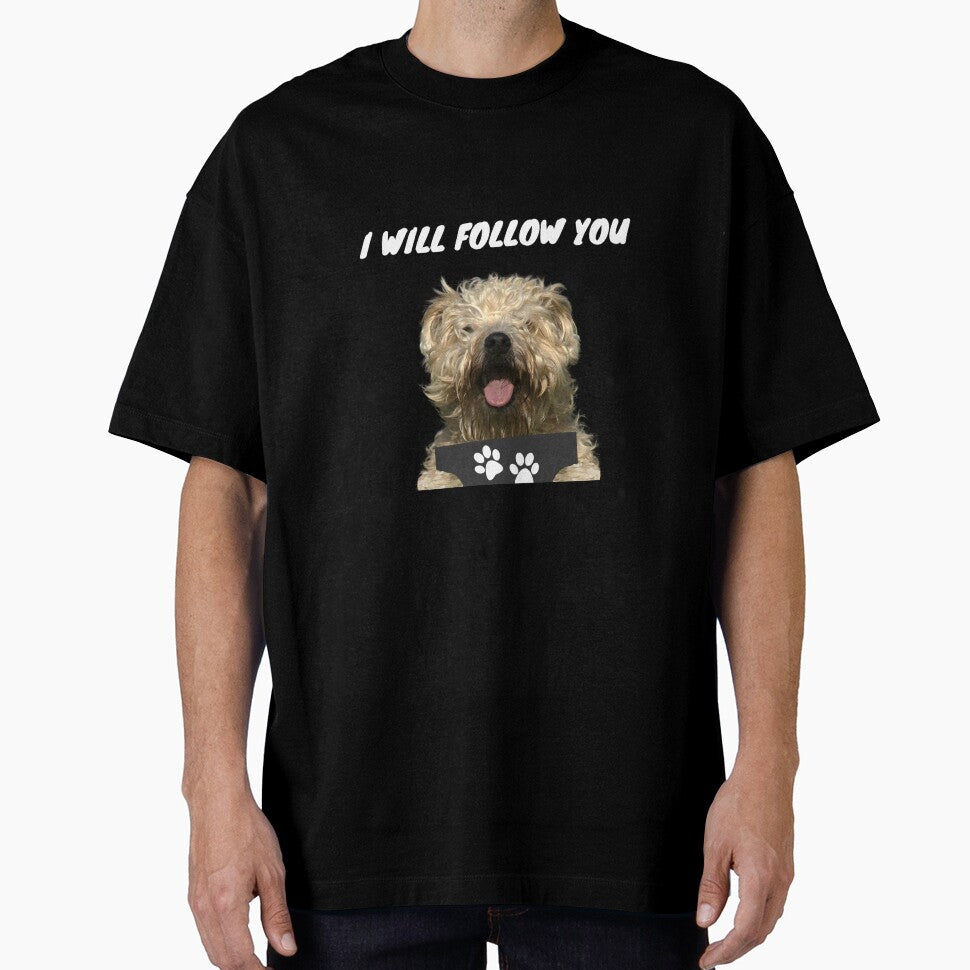 Personal Stalker Dog – Soft Coated Wheaten Terrier by More Cute Dogs