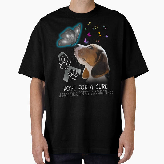 Beagle Hope For A Cure Sleep Disorders Awareness by Grooffos