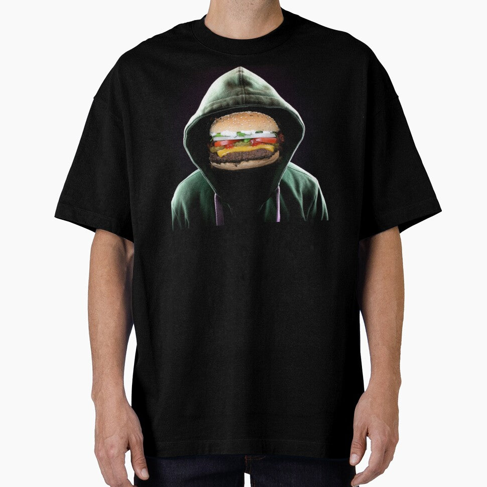 Burger Face by Surreallytee