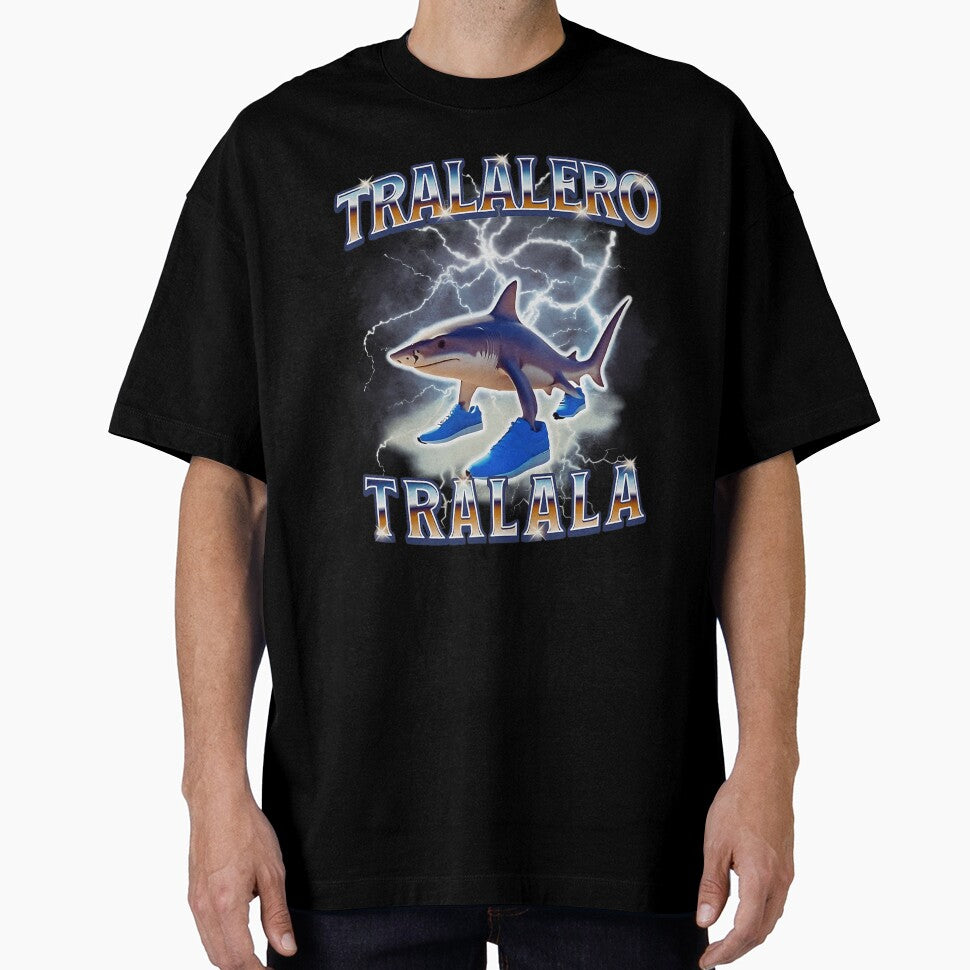 Tralalero Tralala Funny Meme Shark Retro Bootleg Memes by MaritzaVande
