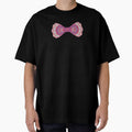 Pink floral lace bow by uunaa