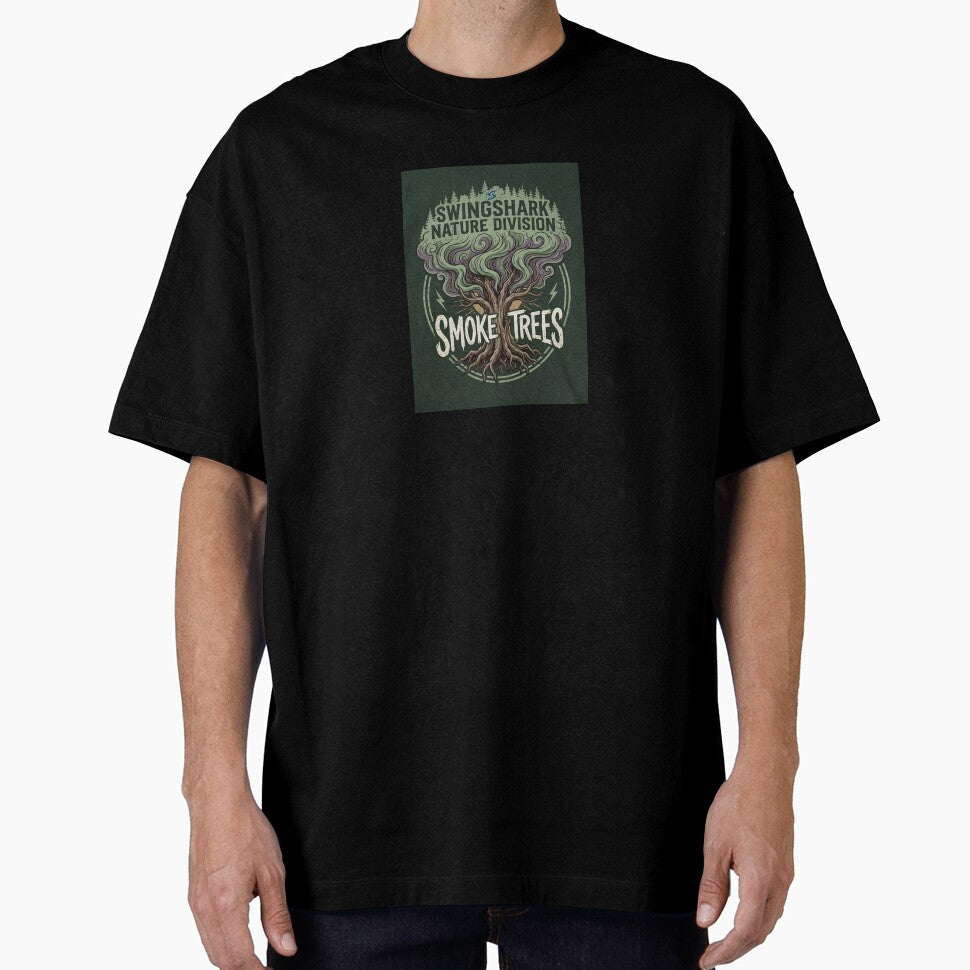 SwingShark Nature Division - Smoke Trees Gorpcore Streetwear by SwingShark