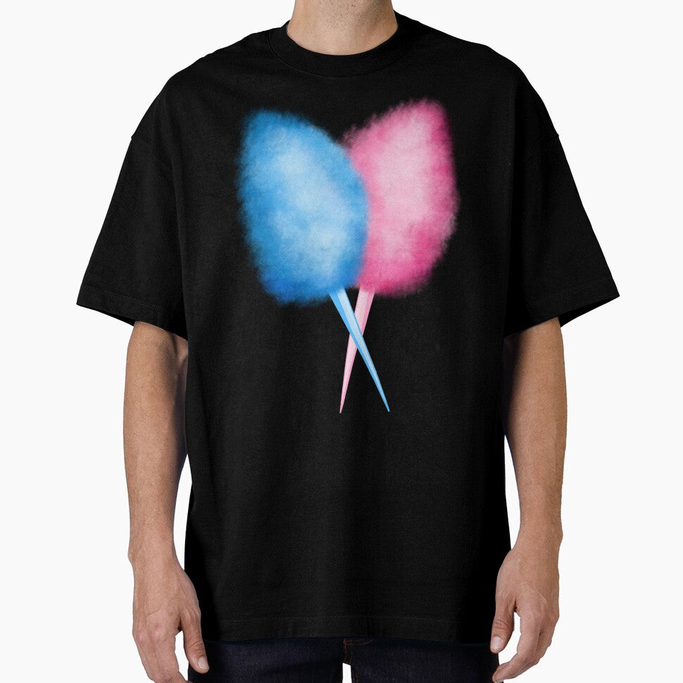 Blue and Pink Cotton Candy Fairy Floss by Deborah Camp