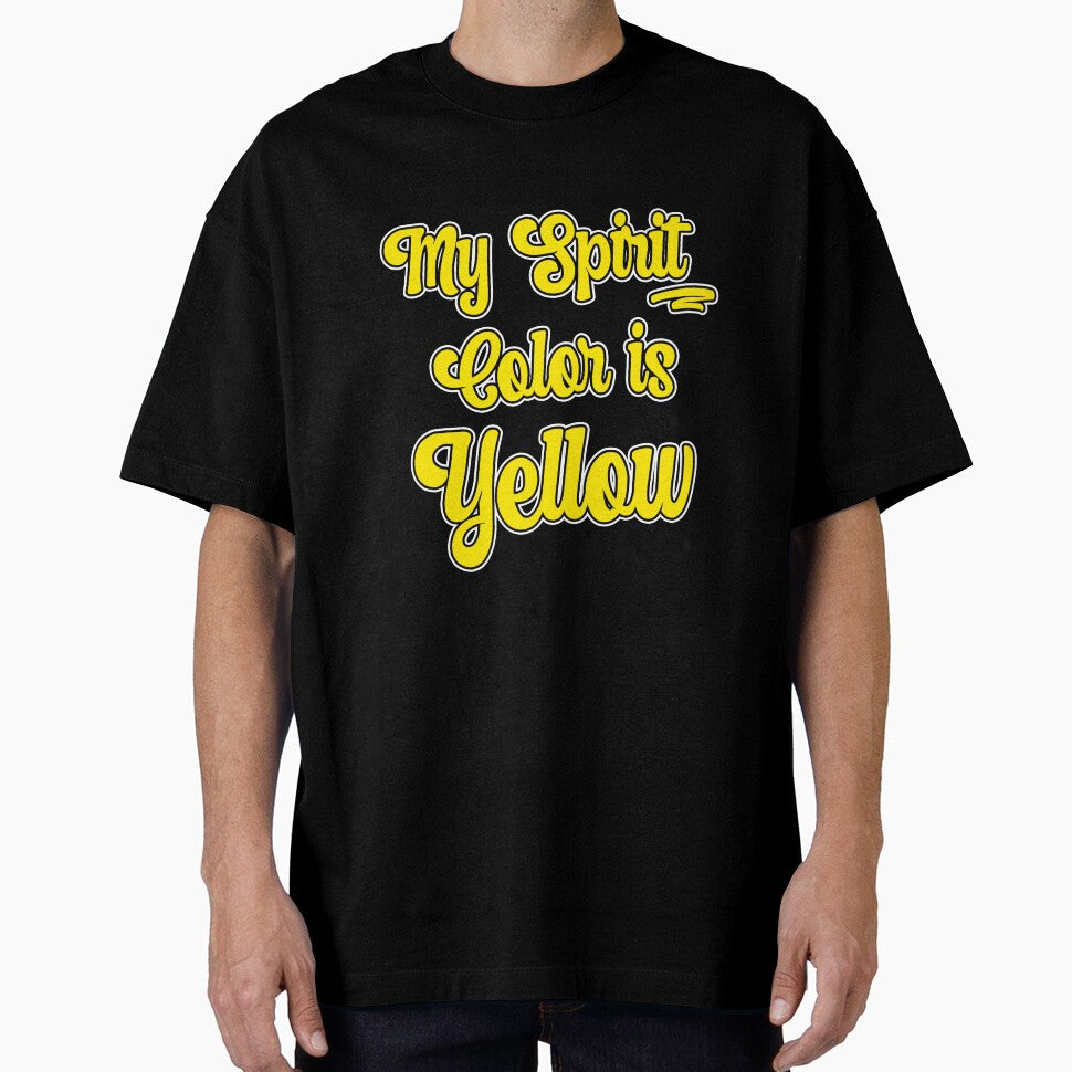 My Spirit Color is Yellow - Cool plain color spirit colours designed by ozcushions by ozcushions