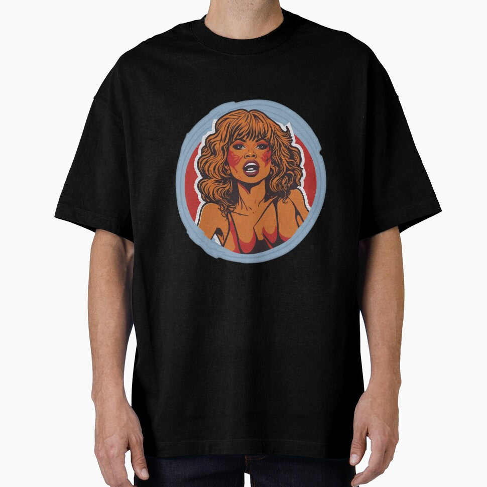 Cute tina turner Oversized by bogantomasa