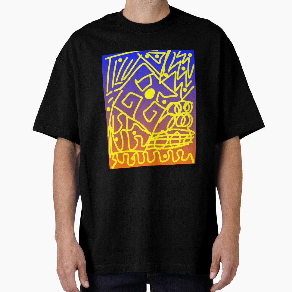 Modern abstract pattern t-shirts by UnshieldArt