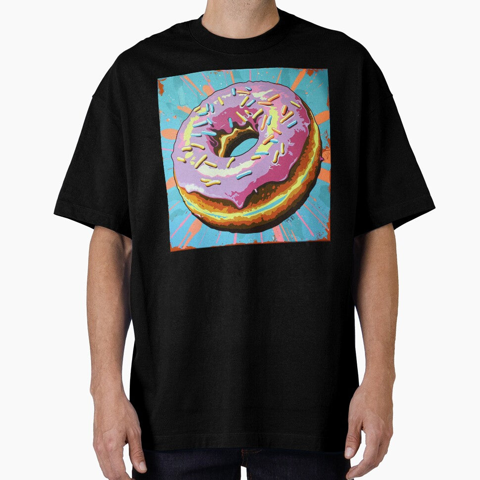 Iced Donut Pop Art 13 by AstroRisq