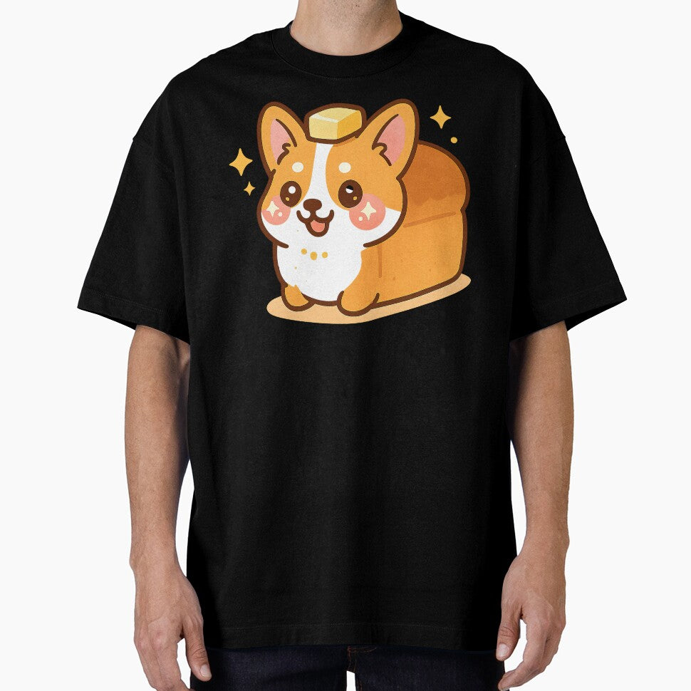 Cute Kawaii Corgi, Bread Loaf Corgi, Kawaii Corgi by graphic-genie