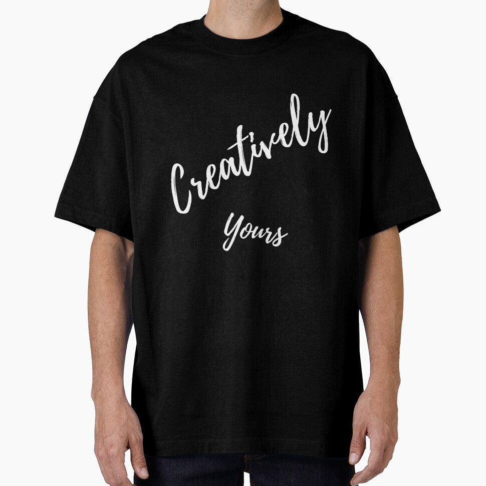 Creatively Yours - Independent Artist's Design (White Fonts) by my-green-gecko