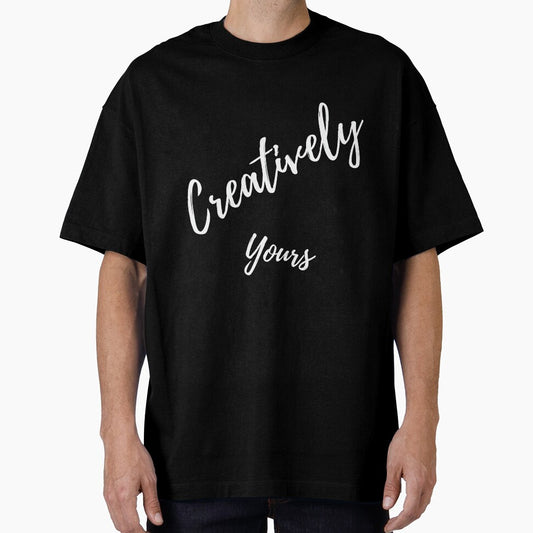 Creatively Yours - Independent Artist's Design (White Fonts) by my-green-gecko