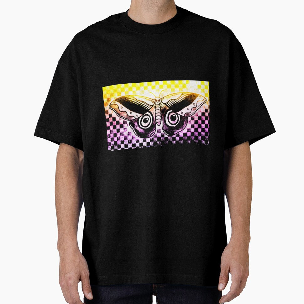 skull butterfly grunge T-Shir by CristalleLisa