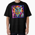 Graffiti style wise owl by Drone-tees